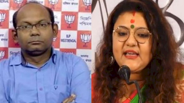 West Bengal 24-hour ban on BJP Sayantan Basu and TMC leader Sujatha Mandal West Bengal 24-hour ban on BJP Sayantan Basu and TMC leader Sujatha Mandal