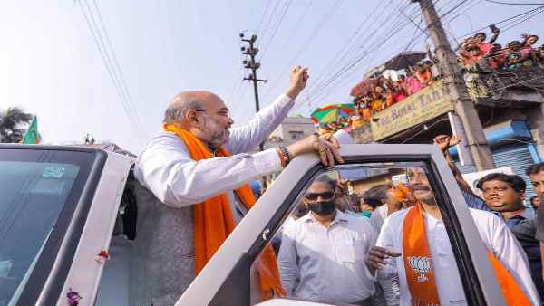 Amit Shah has claimed in Howrah that BJP will win 63 to 68 seats out of 91 of the first three phases in Bengal Amit Shah has claimed in Howrah that BJP will win 63 to 68 seats out of 91 of the first three phases in Bengal