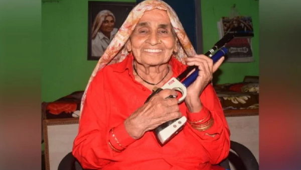 Shooter Dadi Chandro Tomar has passed away from corona in meerut Shooter Dadi Chandro Tomar has passed away from corona in meerut