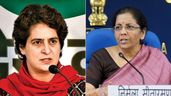 interest cut, Nirmala Sitharaman cuts Interest rate, Priyanka Gandhi, priyanka chaturvedi, Nirmala Sitharaman, Interest rate, shiv sena, congress, बचत पर ब्याज दर में कटौती, शिवसेना, कांग्रेस, प्रियंका गांधी interest cut, Nirmala Sitharaman cuts Interest rate, Priyanka Gandhi, priyanka chaturvedi, Nirmala Sitharaman, Interest rate, shiv sena, congress, बचत पर ब्याज दर में कटौती, शिवसेना, कांग्रेस, प्रियंका गांधी