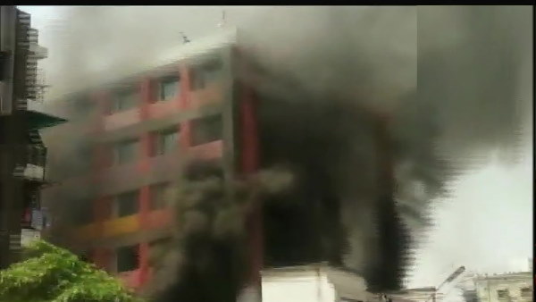 fire breaks out in Ankur school at Krishna Nagar in Ahmedabad fire breaks out in Ankur school at Krishna Nagar in Ahmedabad