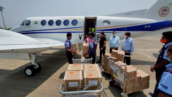 Madhya Pradesh: Truck arrives from Nagpur to Indore carrying 200 boxes of Remedisvir injection Madhya Pradesh: Truck arrives from Nagpur to Indore carrying 200 boxes of Remedisvir injection