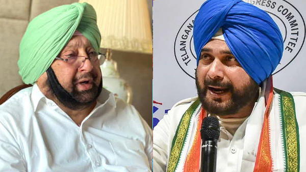 CM cap Amarinder Singh challenges Navjot Singh Sidhu to contest polls against him from Patiala CM cap Amarinder Singh challenges Navjot Singh Sidhu to contest polls against him from Patiala
