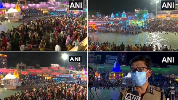 Kumbh 2021: शाही स्नान पर उड़ी कोरोना गाइडलाइन्स की धज्जियां Kumbh 2021: शाही स्नान पर उड़ी कोरोना गाइडलाइन्स की धज्जियां