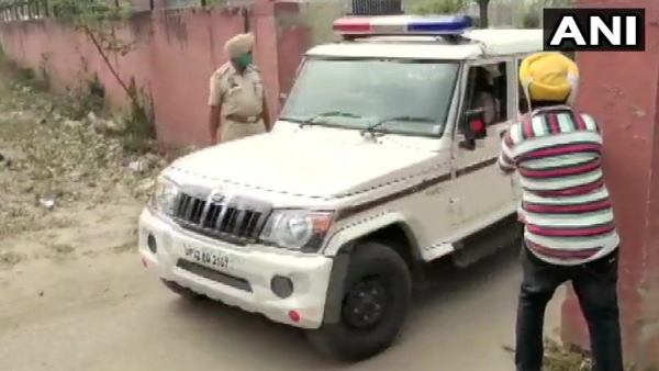 UP Police leaves from Rupnagar jail with Mukhtar Ansari for Banda UP Police leaves from Rupnagar jail with Mukhtar Ansari for Banda