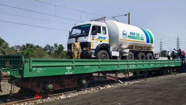green corridor is being created for Oxygen Express Trains to transport of oxygen to states green corridor is being created for Oxygen Express Trains to transport of oxygen to states