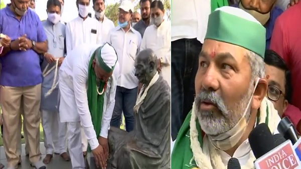 rakesh tikait gujarat visit: BKU leader Rakesh Tikait on farmers of gujarat, says- we are with you rakesh tikait gujarat visit: BKU leader Rakesh Tikait on farmers of gujarat, says- we are with you