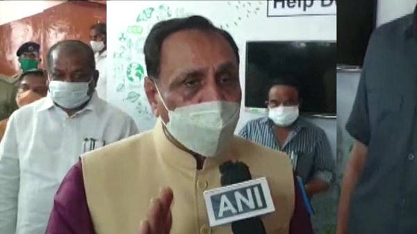 Gujarat Chief Minister Vijay Rupani takes first dose of coronavirus vaccine Gujarat Chief Minister Vijay Rupani takes first dose of coronavirus vaccine