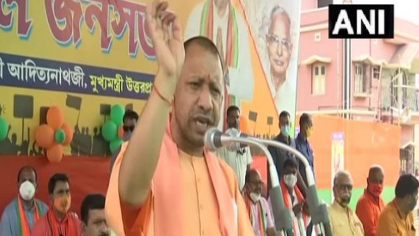 West Bengal assembly election 2021 Yogi Adityanath addressed rally in hooghly West Bengal assembly election 2021 Yogi Adityanath addressed rally in hooghly