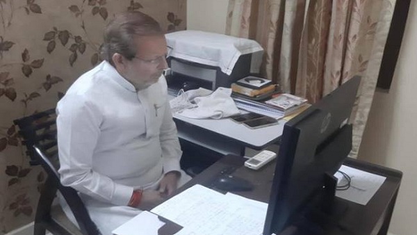 BJP MP Dr. Arvind Sharma from Haryana, said - our government engaged in action plan to defeat Coronavirus BJP MP Dr. Arvind Sharma from Haryana, said - our government engaged in action plan to defeat Coronavirus