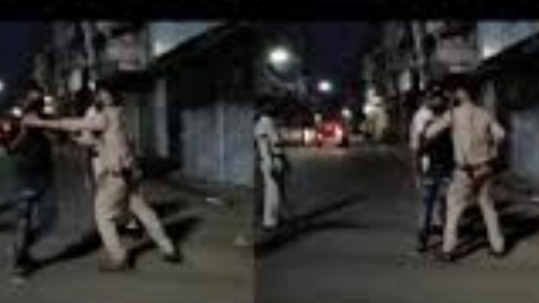 Chhatarpur police beat up Heart Patient for lockdown violation, video viral Chhatarpur police beat up Heart Patient for lockdown violation, video viral