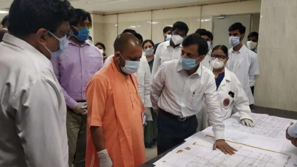 cm yogi adityanath gorakhpur visit said to start 200 bed covid hospital in aiims cm yogi adityanath gorakhpur visit said to start 200 bed covid hospital in aiims
