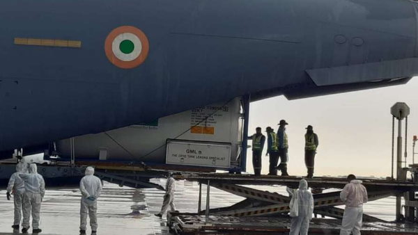Centre govt says India got 5.5 lakh Remdesivir vials, 15,801 oxygen cylinders as foreign aid Centre govt says India got 5.5 lakh Remdesivir vials, 15,801 oxygen cylinders as foreign aid