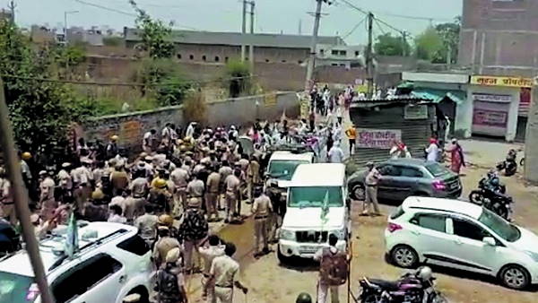 Farmer leader Rakesh Tikait On hisar farmers protest and haryana police action Farmer leader Rakesh Tikait On hisar farmers protest and haryana police action