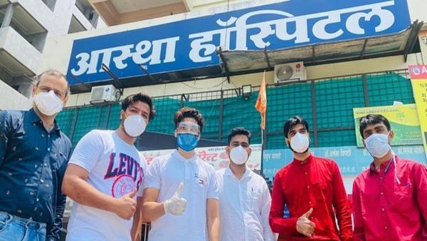 नागपुर में खोला 'आस्था' कोविड अस्पताल