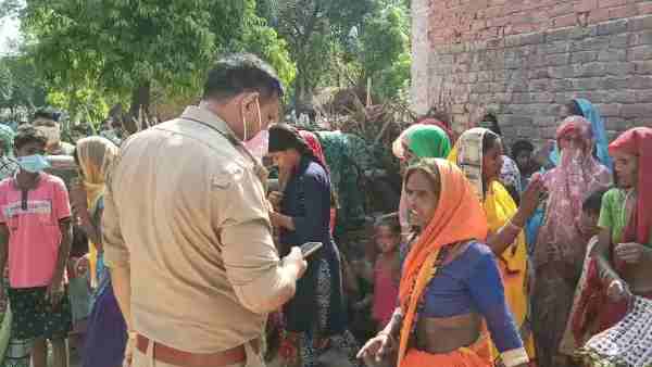 Lakhimpur Kheri News: Angry husband killed two children and wife Lakhimpur Kheri News: Angry husband killed two children and wife