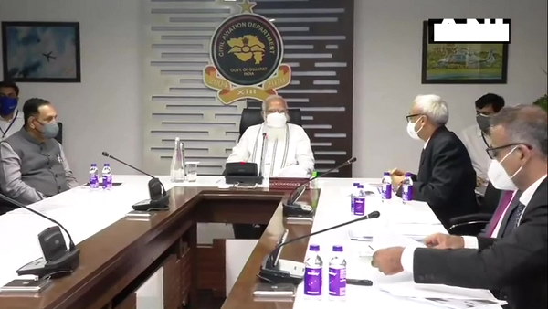 PM Modi and CM Rupani review meeting to assess situation and damage caused by Cyclone Tauktae PM Modi and CM Rupani review meeting to assess situation and damage caused by Cyclone Tauktae
