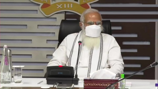 PM Modi and CM Rupani review meeting to assess situation and damage caused by Cyclone Tauktae PM Modi and CM Rupani review meeting to assess situation and damage caused by Cyclone Tauktae