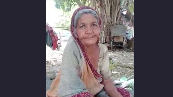 मांगकर खाने को मजबूर है मां