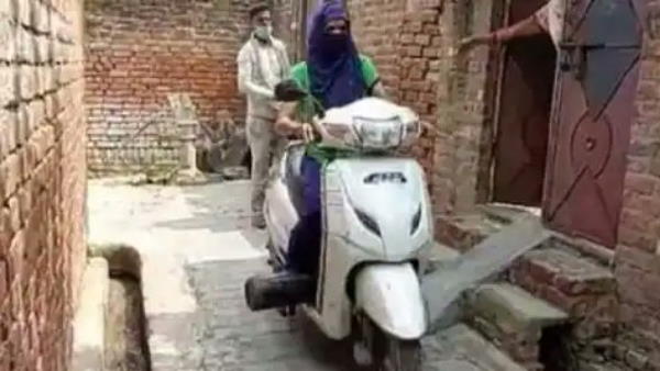 Daughter of Shahjahanpur saving life of covid patient in home isolation Daughter of Shahjahanpur saving life of covid patient in home isolation