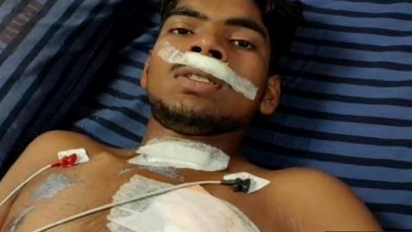 After hitting bullock cart wood crossed bike riders chest in Sagar Madhya Pradesh After hitting bullock cart wood crossed bike riders chest in Sagar Madhya Pradesh