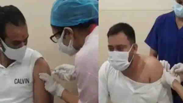 tejashwi yadav and tej paratp yadav take russian sputnik v vaccine tejashwi yadav and tej paratp yadav take russian sputnik v vaccine