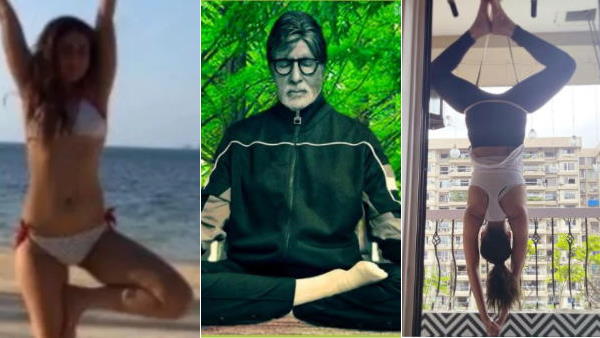 international yoga day, bollywood celebs on yoga day, bollywood star yoga, yoga, amitabh yoga, alia bhatt yoga, बॉलीवुड सितारों का योग, अंतरराष्ट्रीय योग दिवस, bollywood news, mumbai international yoga day, bollywood celebs on yoga day, bollywood star yoga, yoga, amitabh yoga, alia bhatt yoga, बॉलीवुड सितारों का योग, अंतरराष्ट्रीय योग दिवस, bollywood news, mumbai