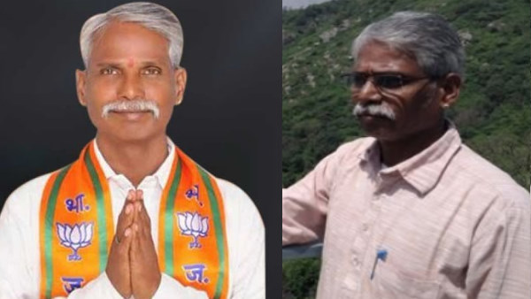 लोग विधायक बाबूलाल खराड़ी को श्रद्धाजंलि तक देने