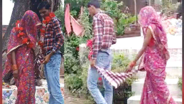 Muslim girl marriage hindu boy in barabanki, family members beat her Muslim girl marriage hindu boy in barabanki, family members beat her
