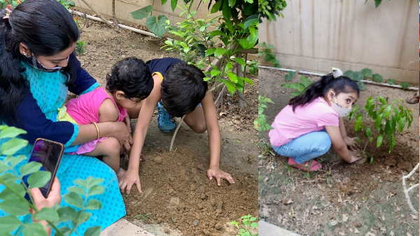 World Environment Day 2021 People took a pledge to donate plants in Gaur City Noida World Environment Day 2021 People took a pledge to donate plants in Gaur City Noida