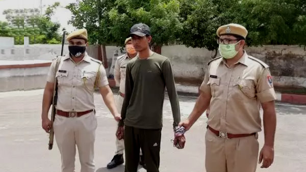 Anuj Gurjar, accused of Bharatpurs doctor murder case arrested by Bharatpur Police Anuj Gurjar, accused of Bharatpurs doctor murder case arrested by Bharatpur Police