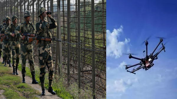 Pakistani Drone Spotted In Punjab, Returns After BSF Opens Fire Pakistani Drone Spotted In Punjab, Returns After BSF Opens Fire