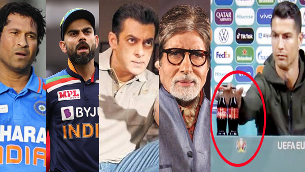 why indian celebrities cant take a stand like cristiano ronaldo on coca cola snub why indian celebrities cant take a stand like cristiano ronaldo on coca cola snub