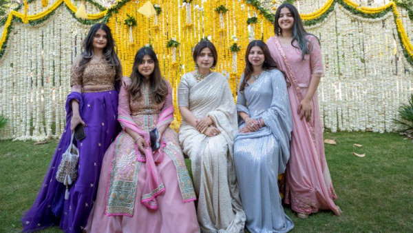 Marriage of grand daughter of Mulayan Singh Yadav in Safai Marriage of grand daughter of Mulayan Singh Yadav in Safai