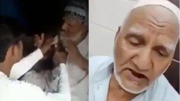 Elderly Muslim assaulted forced to chant Jai Shri Ram in Ghaziabad Elderly Muslim assaulted forced to chant Jai Shri Ram in Ghaziabad