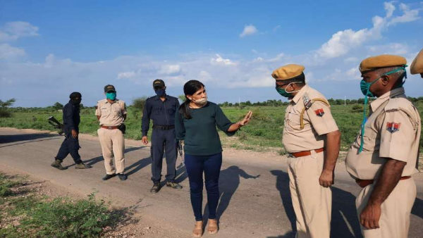 सरदारपुरा पुलिस पहुंची मौके पर
