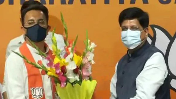 पीयूष गोयल की मौजूदगी में बीजेपी में शामिल हुए जितिन प्रसाद