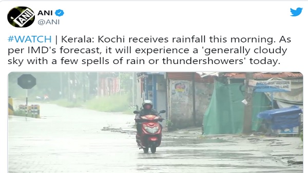 केरल में बारिश का सिलसिला जारी