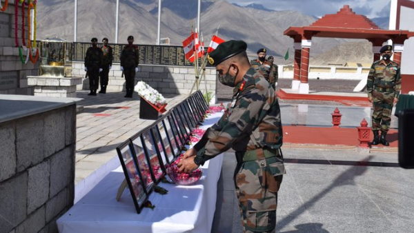 Fire & Fury Corps paid homage to martyrs of Galwan on the first anniversary of the violent clash Fire & Fury Corps paid homage to martyrs of Galwan on the first anniversary of the violent clash