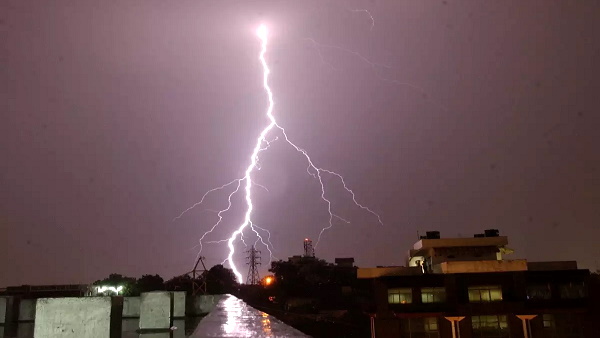 Lightning strikes Lightning strikes
