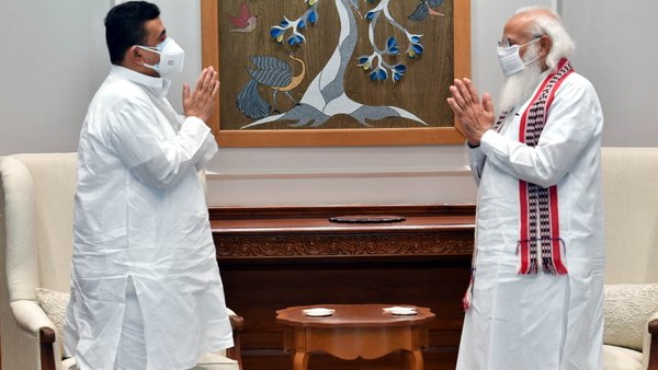 suvendu adhikari meet PM Modi these issues were discussed in the 45-minute meeting suvendu adhikari meet PM Modi these issues were discussed in the 45-minute meeting