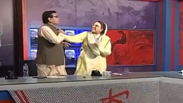 pakistan firdous ashiq awan slaps national assembly member qadir mandokhel during live tv debate pakistan firdous ashiq awan slaps national assembly member qadir mandokhel during live tv debate