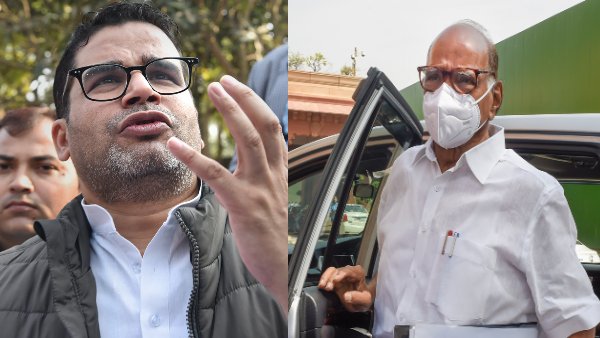 Prashant Kishor meets Sharad Pawar Prashant Kishor meets Sharad Pawar