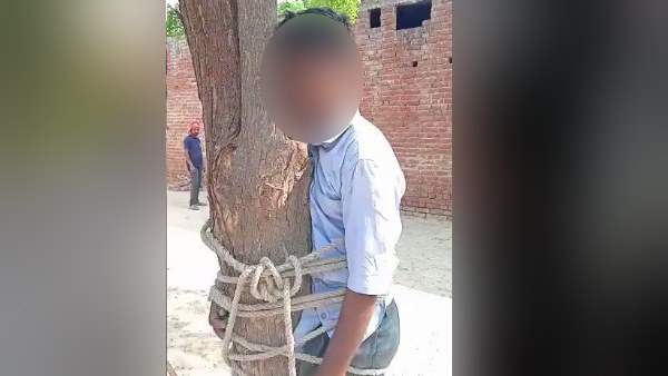 raebareli young man tied up to tree and beaten for theft raebareli young man tied up to tree and beaten for theft