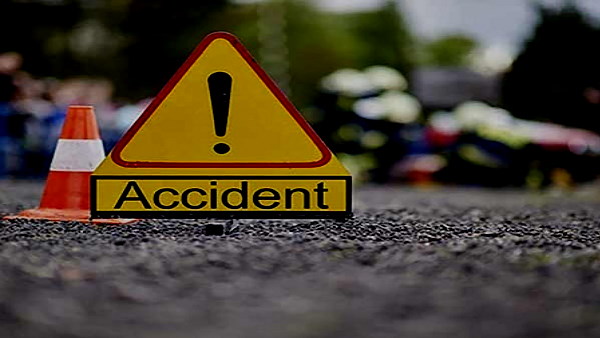 medininagar road accident two people died medininagar road accident two people died