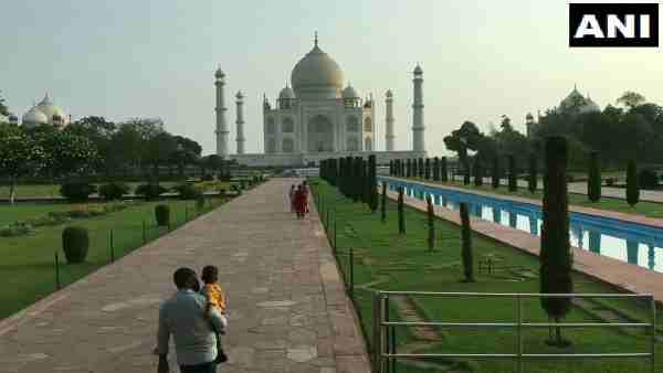 gates of Taj Mahal reopened from today for tourists gates of Taj Mahal reopened from today for tourists