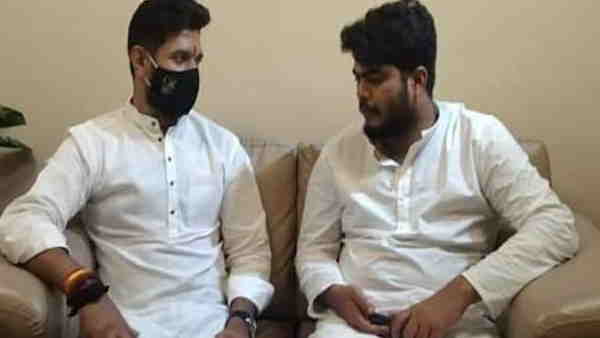 chirag paswan met with son osama of late rjd mp shahabuddin chirag paswan met with son osama of late rjd mp shahabuddin
