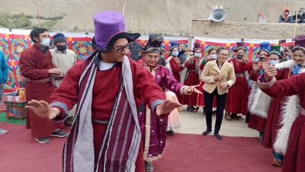 किरण राव संग किया डांस