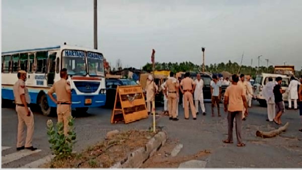 Power off in the area of Farmers protest site, they are doing protest Power off in the area of Farmers protest site, they are doing protest