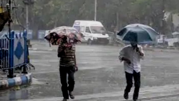 Heavy rain in Gurugram city Heavy rain in Gurugram city